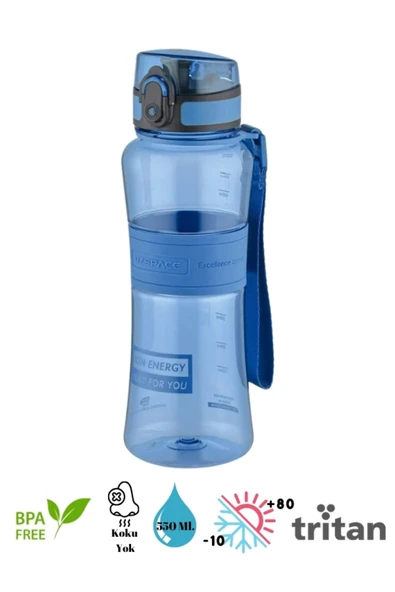 Uzspace Explorer Tritan Su Matarası – 550 Ml (New Design) ürün görseli 1