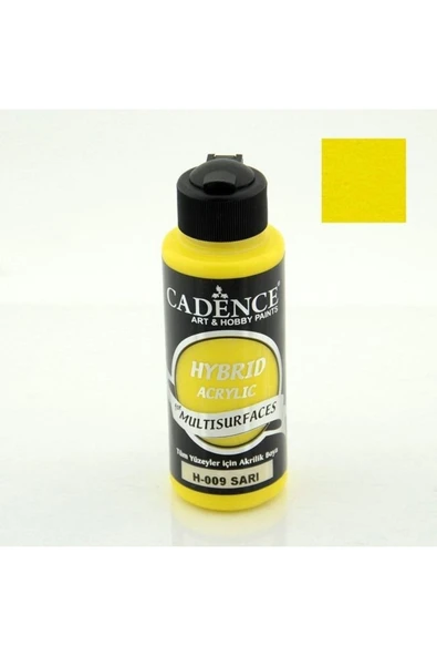 Cadence Hybrıd Akr. Multısurfaces H-009 Sarı 120ml ürün görseli 1