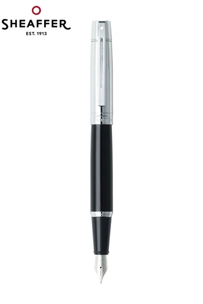 Sheaffer 9314-0 300 Serisi Krom Parlak Siyah Dolma Kalem ürün görseli 1