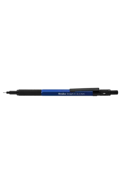 Scrikss Graph-x 0.5 mm Versatil Kalem Mavi - Resim 2