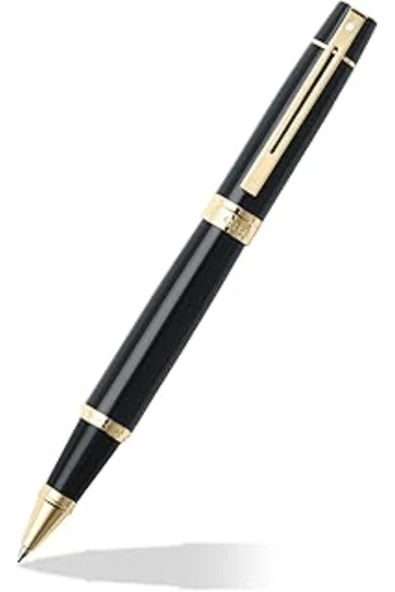 STOREMAX slm 9325-1 300 Serisi Roller Kalem Parlak Siyah Altın new desing 1099594 ürün görseli 1