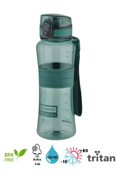 Uzspace Explorer Tritan Su Matarası – 550 Ml (New Design) ürün görseli 1
