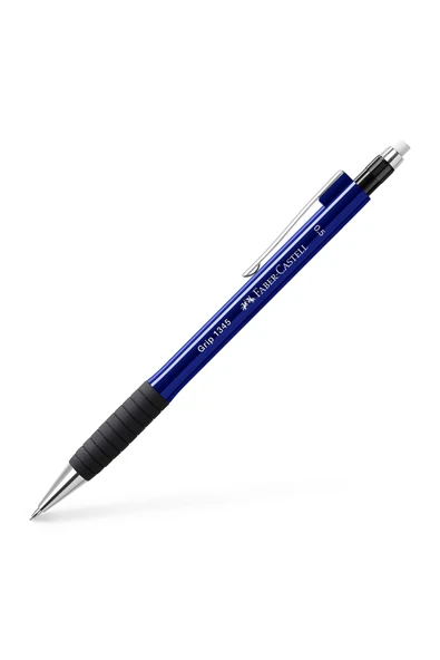 Faber Castell Grip 1345 Uçlu Kalem 0.5 Lacivert 2022 Silgili Saklanabilir Metal Uç Ergonomik Tasarım ürün görseli 1