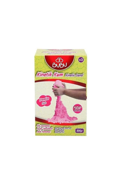 Bubu Bu-bu Oyun Kumu 500 Gr.pembe - Ku0005 ürün görseli 1