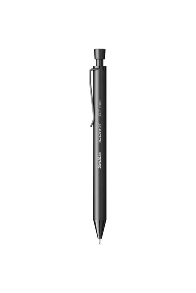 Scrikss İcon-X 0.7mm Mekanik Kurşun Kalem - Siyah ürün görseli 1
