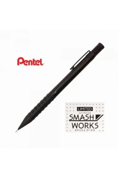 Pentel Smash Q1000 0.3 Mm Mekanik Kurşun Kalem Mat Siyah Q1003-pl4 ürün görseli 1