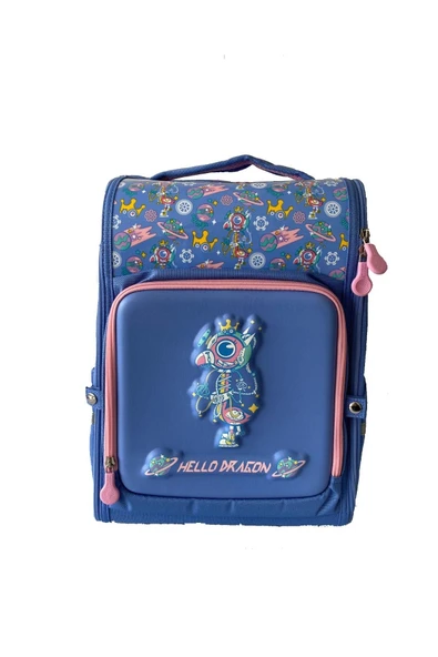 Ceren Hello Dragon Okul Çantası Model 7 Lıhght Purple ürün görseli 1