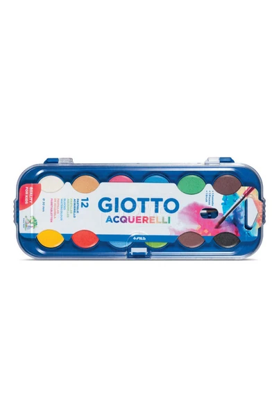 Giotto 12 Renk 30mm Blok Suluboya 331000 ürün görseli 1