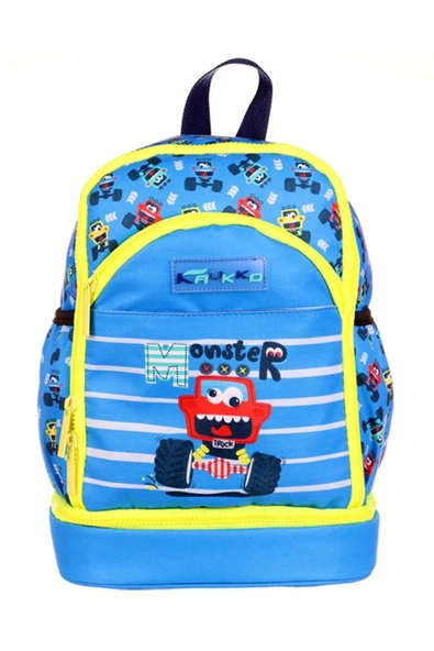 KAUKKO Kids Anaokul Çantası Truck V6029 ürün görseli 1