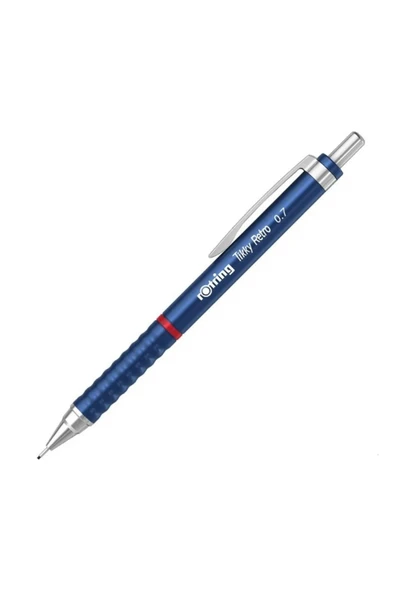 Rotring Tikky Retro 0.7mm Mekanik Kurşun Kalem Metalik Mavi / 2202569 ürün görseli 1