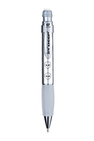 Serve Deep Mekanik Kurşun Kalem 07mm Desenli Metalik Gri ürün görseli 1