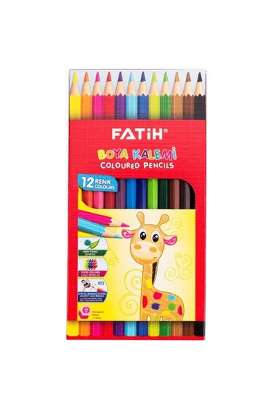 Fatih Kuruboya 12 Renk Tam Boy ürün görseli 1