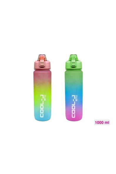 Gıpta Sporcu Matara 1000Ml Pctg 2 Renk Mıx ürün görseli 1