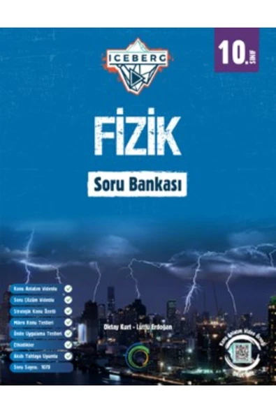 Okyanus Yayınları 10. Sınıf Iceberg Fizik Soru Bankası ürün görseli 1
