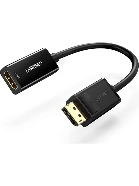 UGREEN 40363 MM137 DisplayPort to 4K HDMI Dönüştürücü Adaptör 4K Çözünürlük Desteği Mandallı Bağlantı ürün görseli 1