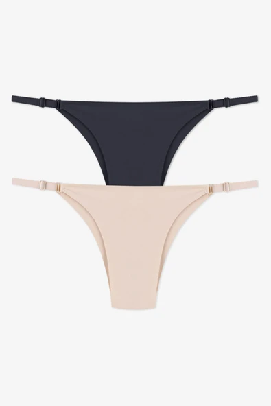 Kadın Ayarlanabilir Lastikli Mikro Slip - Resim 5