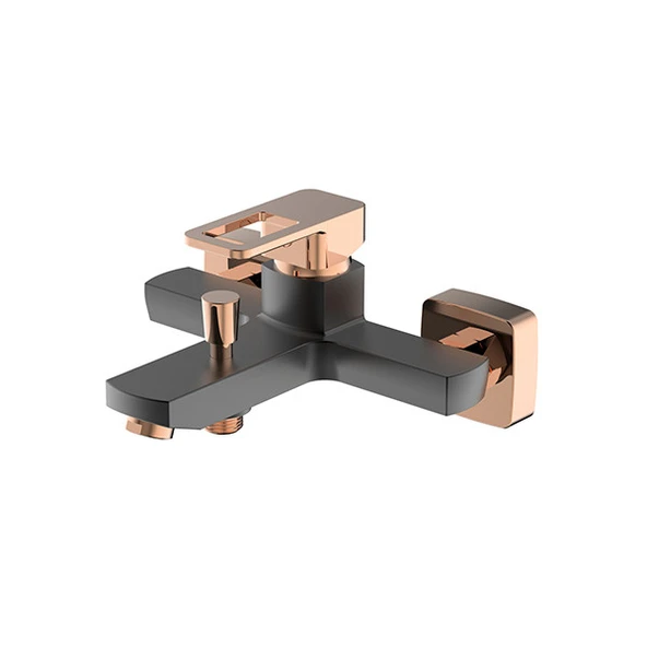 BİEN BANYO BATARYASI SALVO PLUS SİYAH ROSE GOLD ürün görseli 1