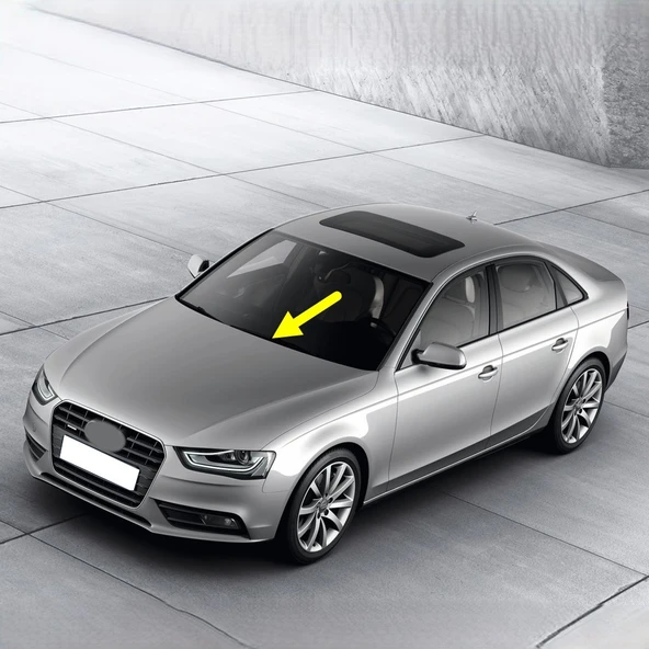 Audi A4 2013-2015 Ön Cam Sol Sürücü Silecek Kolu 8K1955407A ürün görseli 1