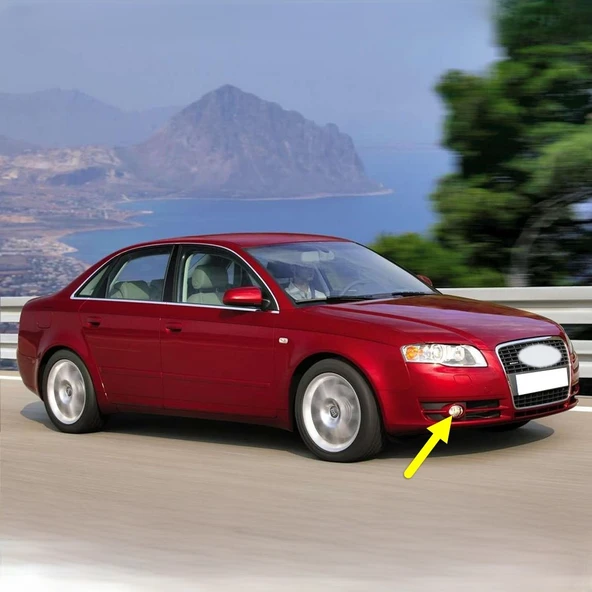 Audi A4 B7 2005-2008 Ön Tampon Sağ Sis Farı 8E0941700C ürün görseli 1