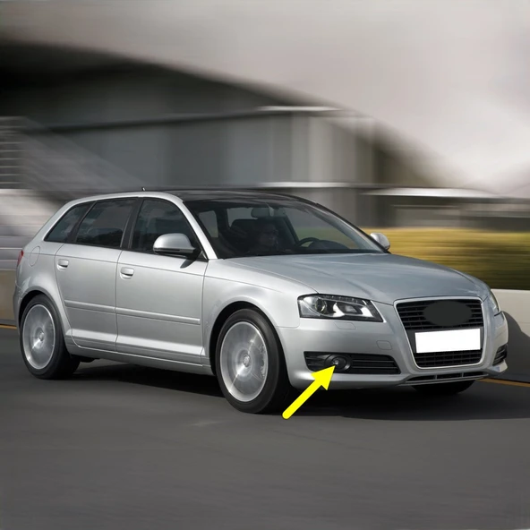 Audi A3 Sportback 2009-2012 Ön Tampon Sağ Sis Farı 8E0941700E ürün görseli 1