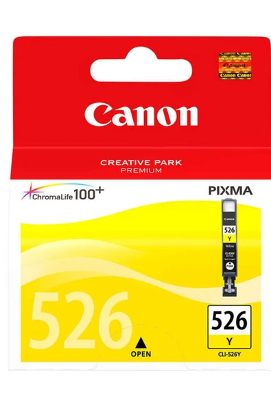 Canon HPZR Canon CLI-526 Sarı Kartuş Uyumlu ürün görseli 1