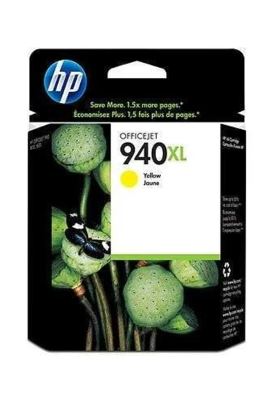 HP C4909A Hp 940Xl Sarı Officejet Mürekkep Kartuşu ürün görseli 1