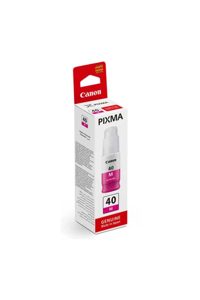 Canon GI-40/3401C001 Kırmızı Orijinal Mürekkep ürün görseli 1