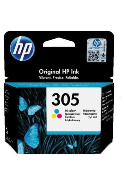 HP 305-3YM60AE Renkli Orijinal Kartuş - Resim 2