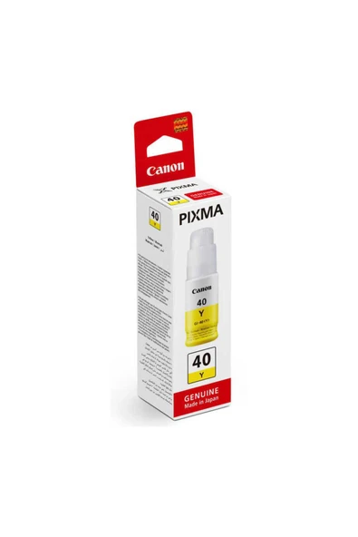 Canon Gı-40/3402c001 Sarı Orijinal Mürekkep ürün görseli 1