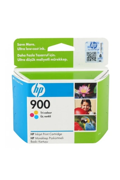 HP 900 Cb315ae Renkli Orjinal Kartuş - Resim 2