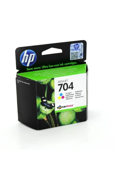 HP 704 Cn693a / Deskjet 2060 / K110a / J510 Orjinal Renkli Kartuş ürün görseli 1