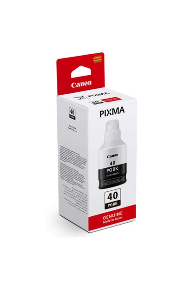 Canon GI-40/3385C001 Uyumlu Siyah Orijinal Mürekkep ürün görseli 1