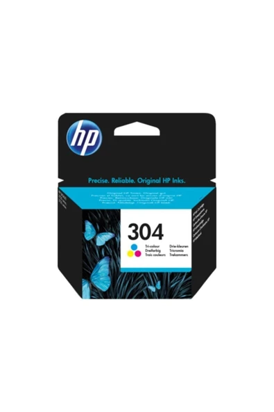 HP 304 Orjinal Renkli Kartuş N9k05ae ürün görseli 1