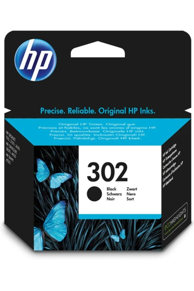 HP F6U66AE Black Mürekkep Kartuş (302) ürün görseli 1