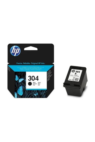 HP 304 Siyah Kartuş (n9k06ae) ürün görseli 1