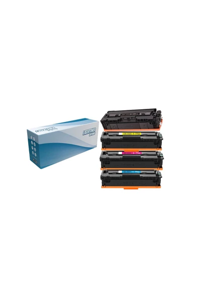 HP 128A-HP Color LaserJet CM1415fn Muadil Toneri 1 Set 4 Renk ürün görseli 1