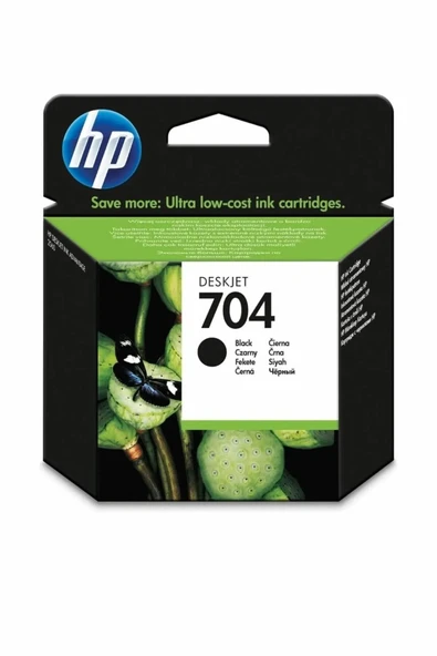 HP 704-CN692A Siyah Orijinal Kartuş ürün görseli 1