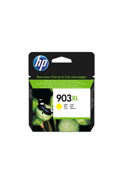 HP 903xl Yellow Sarı Yüksek Kapasite Kartuş T6m11ae ürün görseli 1