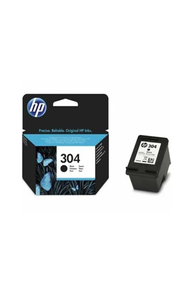 HP 304-n9k06ae Siyah Orijinal Kartuş ürün görseli 1