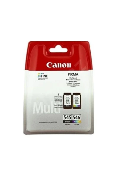 Canon Pg-545 + Cl-546 Multipack Kartuş Seti ürün görseli 1