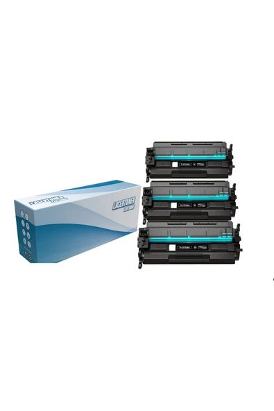 HP LaserJet Pro M404dn Muadil Toneri Chipli 3 Lü Paket CF259X 9Bin Syf ürün görseli 1