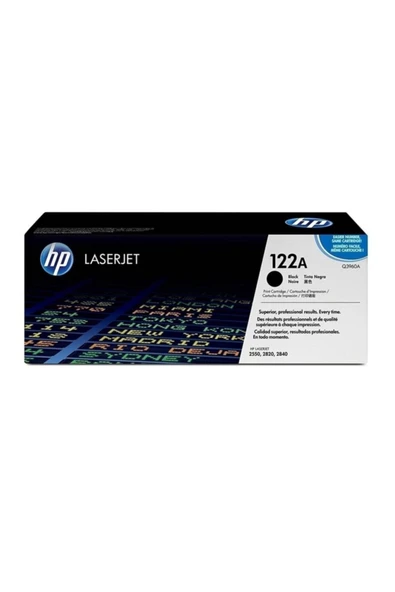 HP 122a-q3960a Siyah Orjinal Toner ürün görseli 1