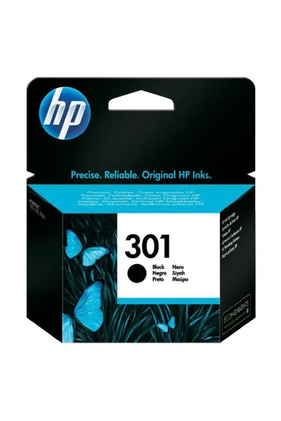 HP CH561EE (301) SİYAH MÜREKKEP KARTUŞ ürün görseli 1