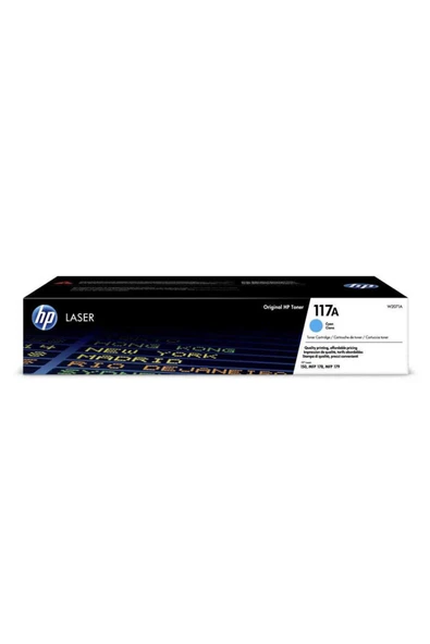 HP 117A-W2071A Mavi Orijinal Toner ürün görseli 1