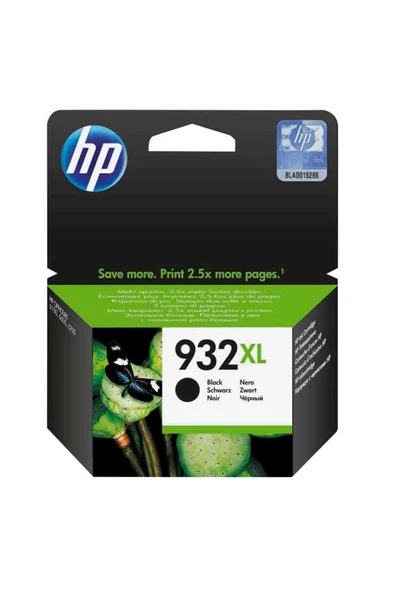 HP 932XL-CN053AE Siyah Orijinal Kartuş ürün görseli 1