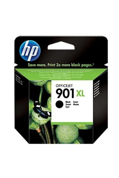 HP 901XL Officejet Siyah Mürekkep Kartuş CC654A ürün görseli 1
