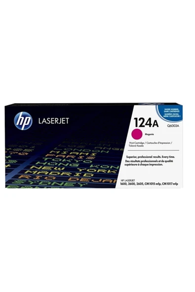 HP 124a-q6003a Orjinal Kırmızı Toner ürün görseli 1