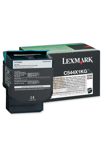 Lexmark C544x1kg Siyah Orjinal Toner-c544 / X544 / X546 ürün görseli 1
