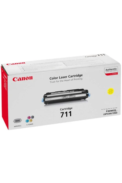 Canon Sarı Toner Crg-711 ürün görseli 1