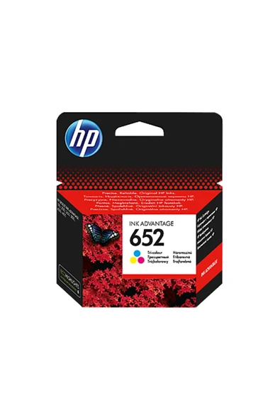 HP 652 Color Renkli Kartuş F6V24AE ürün görseli 1